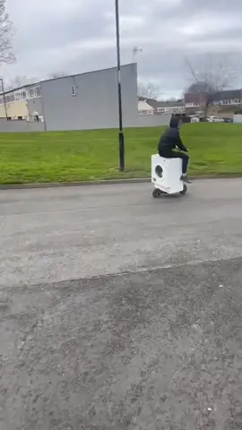 #funny #escooter #wachingmachine #uk 