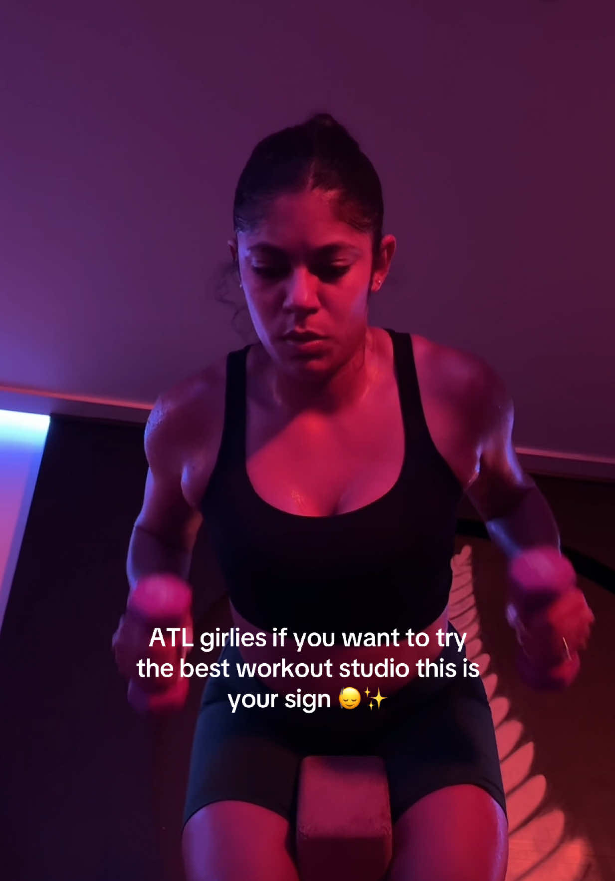 Just in the heart of Buckhead at @Fit with Danielle  ✨🤌🏼 we are getting ready to big things here!  #atlantaworkout  #yogasculpt #yoga #heatedworkout 