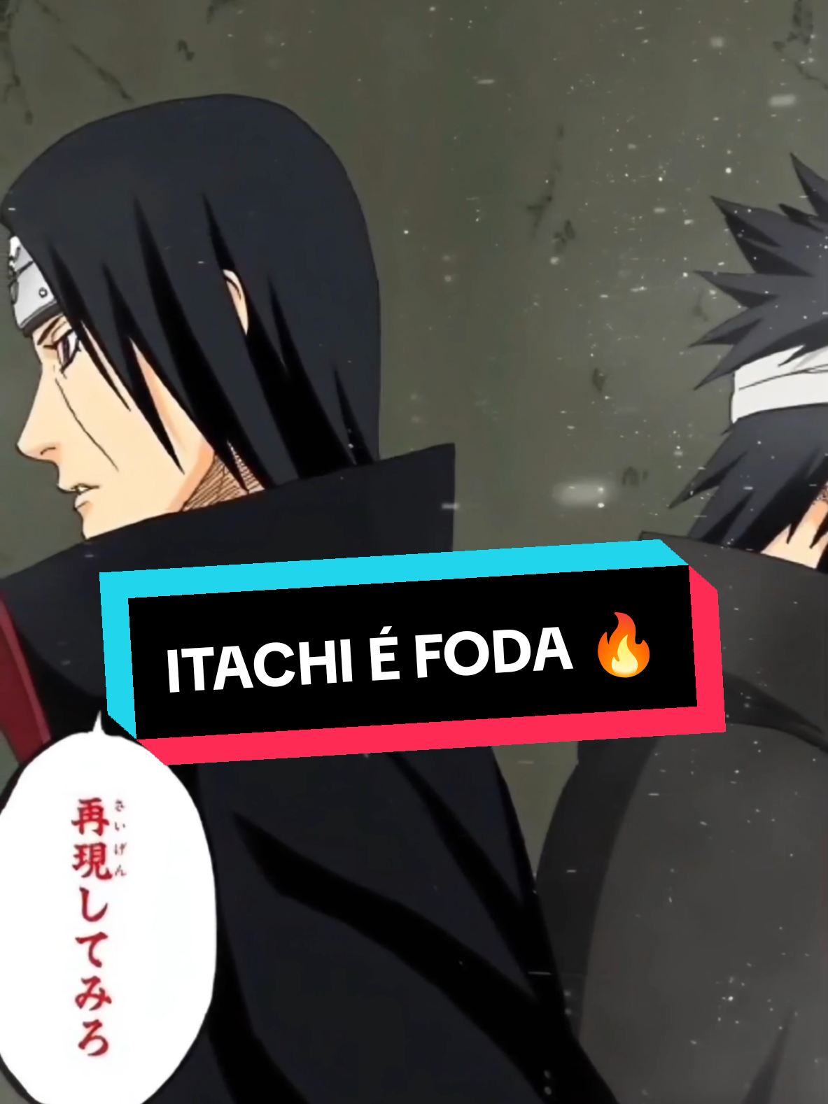 Itachi é FODA 🔥 Créditos: @Katon Podcast  #itachi #sasuke #narutoshippuden #animes 