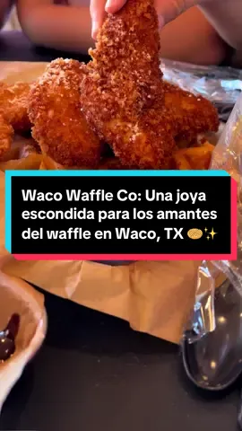 Waco Waffle Co: Una joya escondida para los amantes del waffle en Waco, TX 🧇✨ @WacoWaffleCo  📍224 Halbert Ln, Waco, TX Si te gustan los waffles, tienes que visitar este lugar 👇 Somos una familia de cuatro viajando en RV por los 48 estados. No solo para comer, sino para apoyar restaurantes familiares, compartir sus historias y orar por sus negocios 🙏 Nuestra primera parada fue Waco Waffle Co 🧇 Un rinconcito escondido en Waco con un ambiente cálido, rústico y lleno de amor. Probamos el waffle con pollo estilo buffalo 🐔, el clásico con pollo frito y el famoso con Nutella, fresas y crema 🍓🍫  ¡todo delicioso! Antes de irnos, tomamos un momento para orar por este negocio y por su futuro 💛 Nuestra próxima parada es Houston — si conoces algún lugar familiar que debamos visitar, coméntalo o mándanos mensaje 💬 No cobramos por estos videos. Solo queremos que más personas descubran, apoyen y bendigan estos negocios increíbles. #ApoyaLocal #ViajeEnFamilia #ComidaConProposito #WafflesTime #NegociosFamiliares