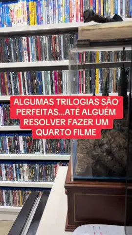 Qual franquia deveria ter sido uma trilogia e parado no terceiro filme? Qual franquia exagerou e foi além? #bluray #fyp #colecao #cinema #filmes 
