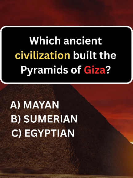 do you know World Most Easy Time Trivia Quiz⏱️⏳
 
 
 #gk #gkquiz #quiiiz #quiz #trivia #timequiz #time #timequizchallenge
 #generalknowledge #tiktok #foryou #gkquestion #mindmingle #ancient #pyramid #giza 