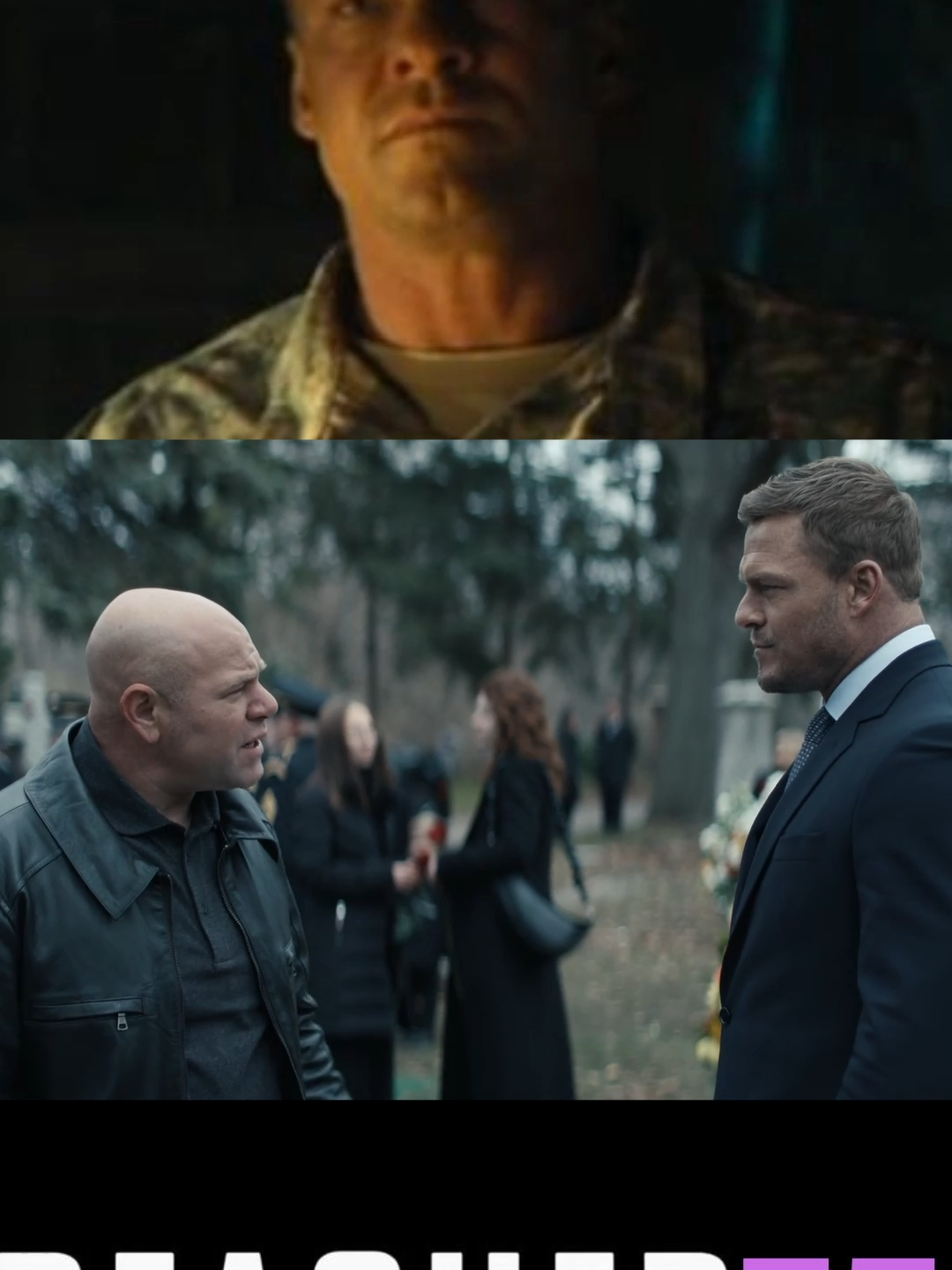 “O aviso foi dado com o olhar. O resto foi consequência.” #SinalVisual #ReacherFrio #T2Ep4 #NãoBrinca 👀 Você respeitaria ou subestimaria ele nessa cena?
