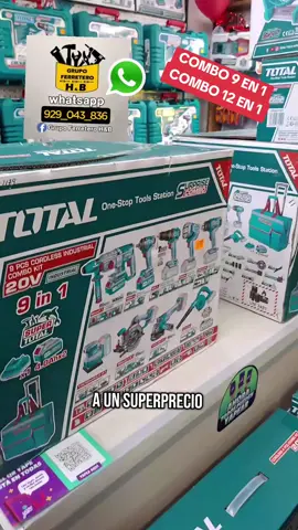 #grupoferreterohyb te trae el combo #9en1 y el combo #12en1 #total 