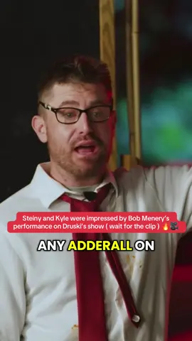 Steiny and Kyle were impressed by Bob Menery’s performance on Druski’s show ( wait for the clip ) 🔥🎥 #nelk #fullsend #bobmenery #podcast #druski