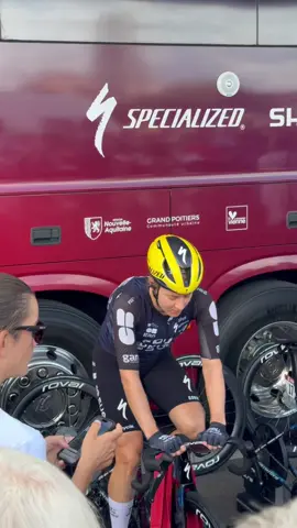 Before the stage 7 #TourDeFrance #WatchTheFemmes #TDFF2025 #SportsTikTok #cycling 