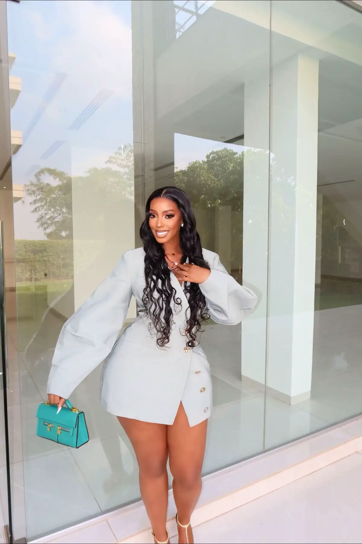 Coz it’s my birthmonth🤭💚💚🤌 Dressed by @miahthelabel_ 💚