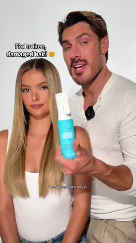 If you want healthy, strong hair…Money Mist is for you 😎 Just spray and either heat activate or air dry! You’ll be left with luxurious results ✨ @Chrisappleton1 #colorwow #brokenhair #damagedhair #friedhair #heatdamage 
