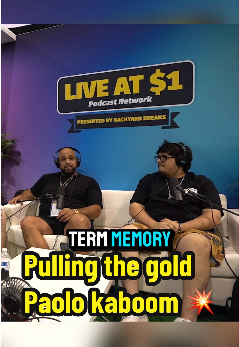 Sui and Farezz joins Radio on the Live at a $ podcast to talk about the time where Sui pulled Farezz a gold Paolo kaboom rookie 😂💥 #NBA #Basketball #Sportscards #CardCollection