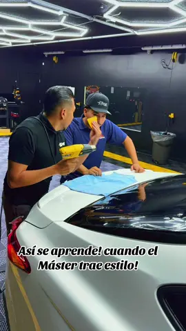 Así se aprende! cuando el Máster trae estilo! #windowtint #polarizado #windowtinting  #tint #estilo 