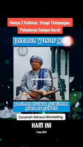 #padahariini Salam Subuh Salam 2 Rakaat 🙏