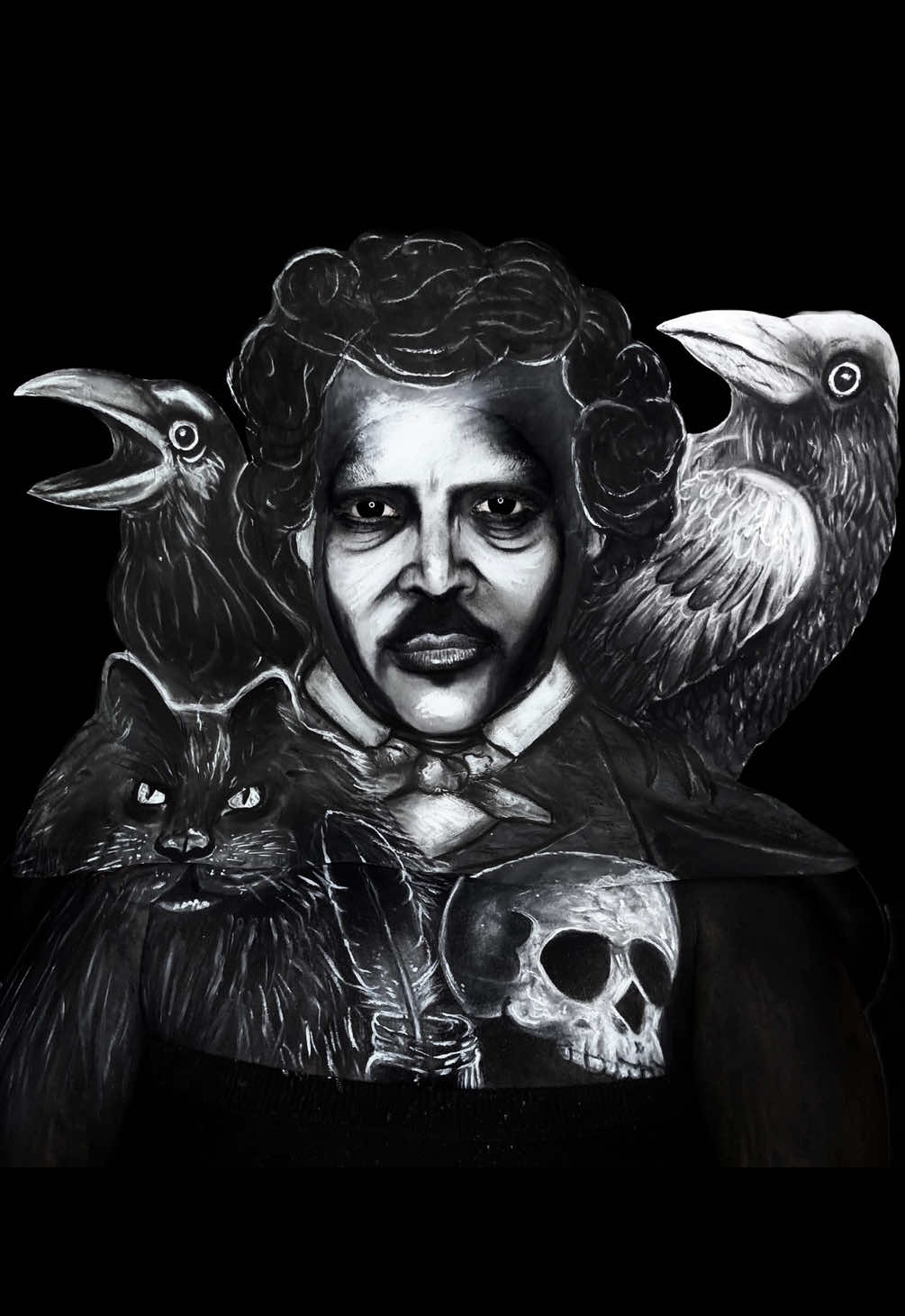 Espero tenga el apoyo que merece 🥹🙏🏽 me ayudan compartiendo? 🙏🏽🤞🏾 #edgarallanpoe #makeuptransformation #makeupartist #fyp #🐍sinzañozas🐍 