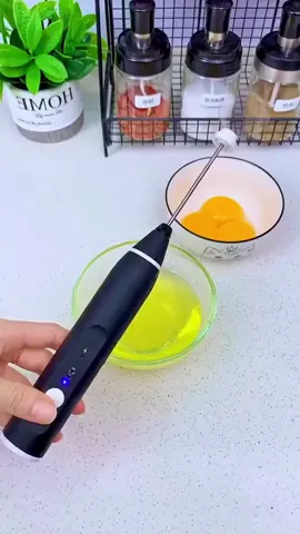 Batedor Misturador Mixer Elétrico para Bebidas Leite Café Clara de Ovos 2 EM 1. #tiktokshop 