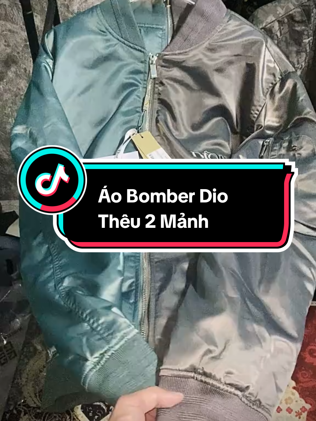 Áo Bomber Dio Thêu 2 Mảnh  #bomberdio #khoacgio