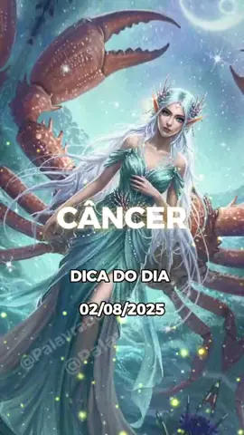 Dica do dia de Câncer para 02/08 🌙 Acolhimento e equilíbrio #Horóscopo #Câncer #DicaDoDia 