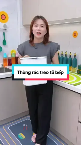 Thùng rác treo tủ bếp, treo trong nhà vệ sinh thông minh #giadungthongminh #mayxaymini #thungractreotubep #thungracthongminh #fyp #nộitrợ #xuhuong #viral 