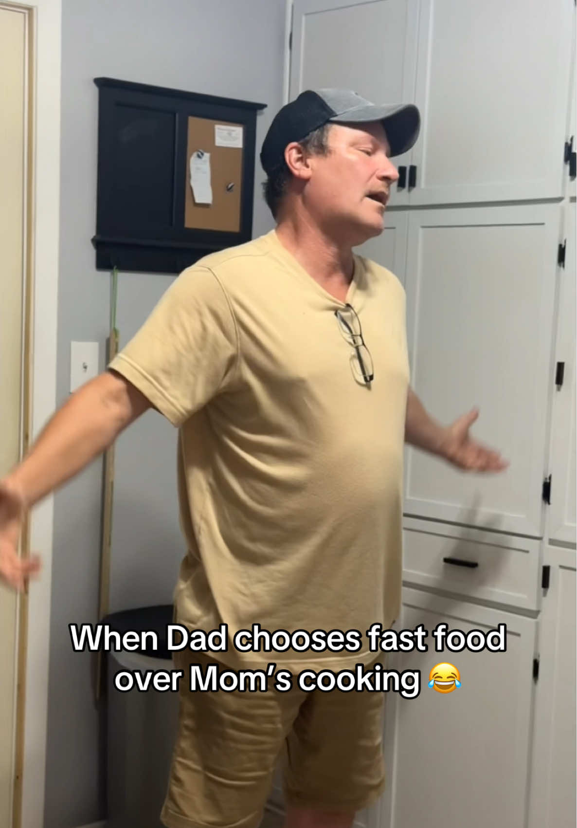 When Dad chooses fast food over Mom’s cooking. #dad #husbandwife #comedy #funny #relatable #relationships #marriage #family #drama #dadlife #dadsbelike #dadjokes #dadsoftiktok #foryou #fyp #trend #trending #this #original 