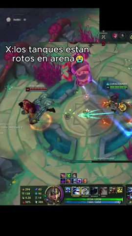 mejor build que esta? #lol #leagueoflegends #arena #vi #arcance #humor #clip #tanques #chile #facil #parati #fyp