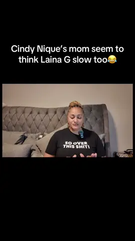 Nique’s mom seem to think she slow too😂 #lifewithnique #nique #cindy #kingkaiser #king #king #fypシ゚viral🖤tiktok☆♡ 