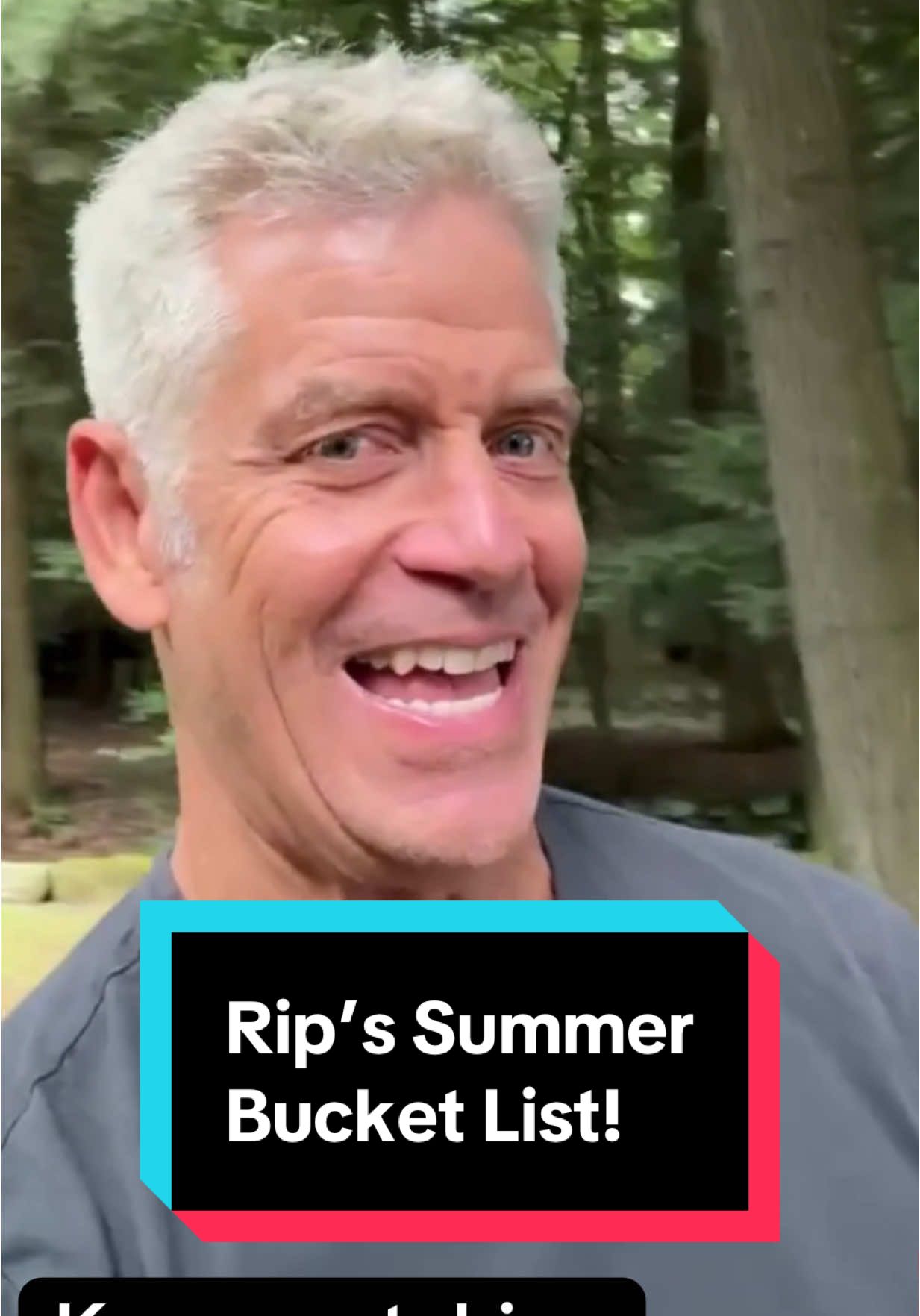 Summer’s not over yet! Let’s make the most of it. Here’s #RipsSummerBucketList: 1. Watch the sunrise or sunset 2. Take a walk or hike somewhere new 3. Go outside and look at the moon 4. Eat dinner outside 5. Cook something you’ve never made before 6. Try my 7 daily movements 7. Jump in!! #Summer #summerbucketlist #endofsummer #trynewthings 