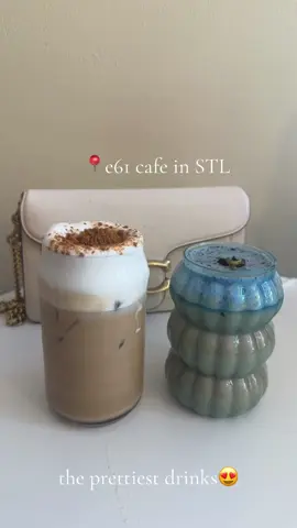 My jaw dropped when I saw these drinks 10/10 my fav hidden gem coffee shop in St. Louis near washu!! #coffeelover #coffee #stlcoffee #stlouis #collegestudent #foryoupage 