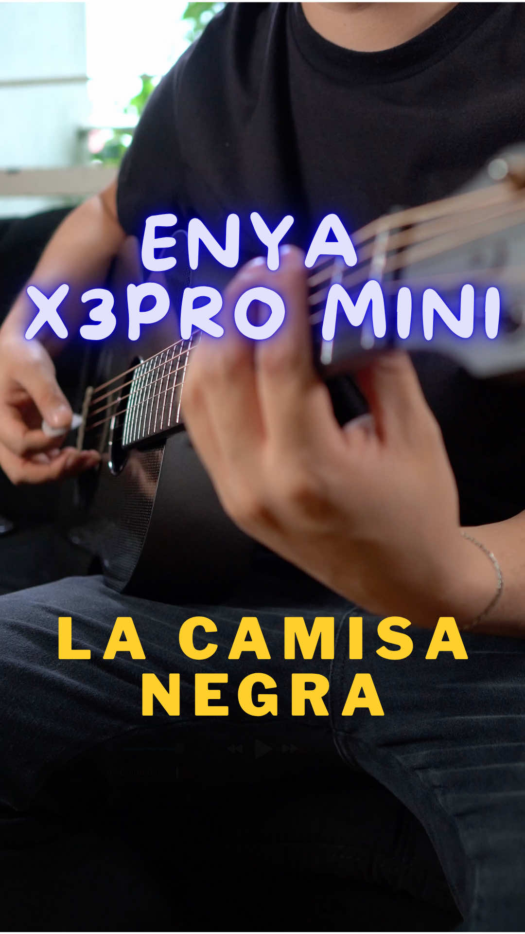 La camisa negra acústico tablatura (Juanes) . . . GEAR: ENYA X3 Pro Mini @ENYA MUSIC  . . . . #enyamusic #carbonguitar #enyax3 #juanes #tabs #tutorial #tablatura   