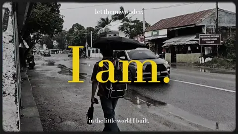 I AM | A short self-introduction film🎞️ I’ve never been the type to shout who I am. But maybe, this time, I’ll let you in — not through words, but through a feeling. Through a quiet kind of presence. This is not everything about me. But it's enough to begin. Welcome to the little world I built. Exactly as I am. — 👨🏻‍🔬Yhaidrian Ghenn Ahndreau P. Pasalo 🧬BS Biology 1-B 🏫Mariano Marcos State University 🎵 Music: Multo by Cup of Joe 📷 Filmed using Xiaomi Pad 7 For academic purposes only. All rights reserved. @gian.pb @cupofjoemusic  #fyp #foryou  #IAm #ShortFilm #SelfIntroduction #BSBiology #MMSU #coj #CupOfJoe #multo #cinematic #FilipinoStudent #life 