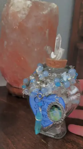 Crystal magic jewelry jar coming soon on Depop! Stay tuned 💫 #crystal #jewelryjar #imibrand #jar #magic #jewelry 