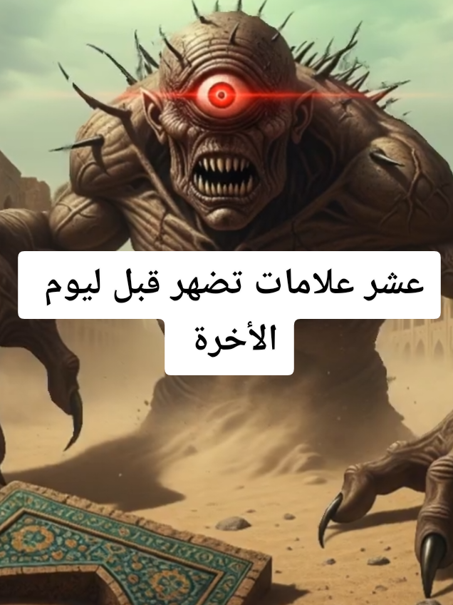 عشر علامات قبل الأخرة  grands signes