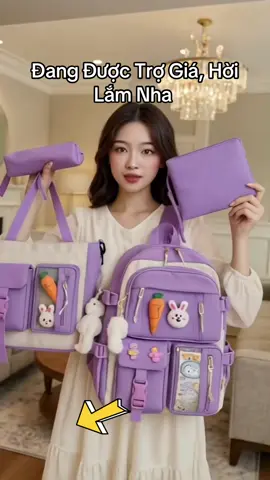 Xả kho balo đang được trợ giá hời lắm nè các ba mẹ ơi. Nhanh tay không hết hàng nha #thinhhanh #xuhuong #ttlktiktokshop #balochobe #giadungtienich 