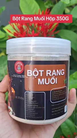 Bột Rang Muối Hộp 350G nhà bu Phương #botrangmuoi  #botrangmuoibuphuong  #xuhuong 