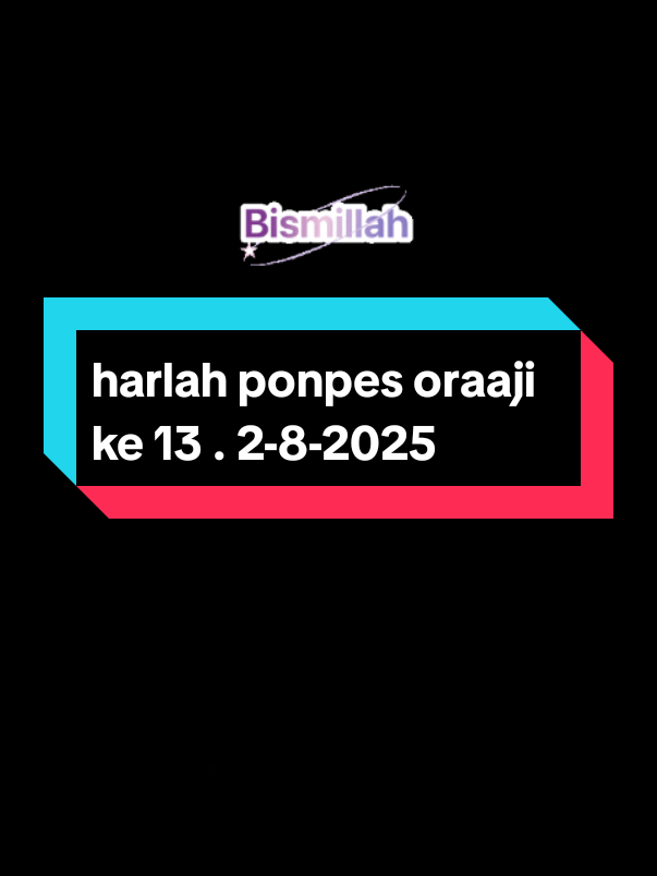 #bismillahfyp #padahariini #harlah ponpes oraaji ke 13 #assalamualaikum #mediapengajiangusmiftah #allahummashollialasayyidinamuhammad #monggo yang berkenan hadir 
