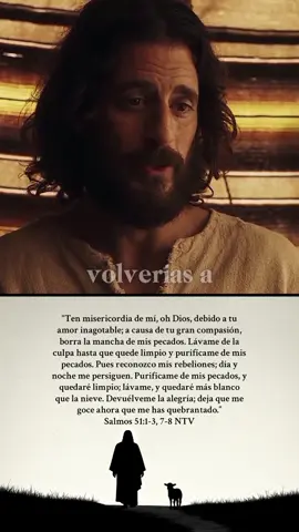 Salmos 51 ❤️ #biblia #jesusteama #salmos #thechosen 