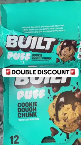 Last chance to get these bestselling Built Puff Protein Bars 12 Pack Cookie Dough Chunk on a huge discount right now!   #builtpuffbars #proteinbar #proteinbars   #TikTokShopCreatorPicks   #TikTokShopBacktoSchool #backtoschool  #dealsforyoudays  #TTSLevelUp #superbrandclub #summertransformation #summerwonderland       #TikTokShopSummerTurnUp    