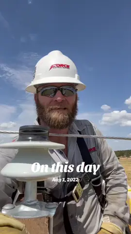 #onthisday #aightbo behold the #epitome of #arrogance #apprenticelineman #iamjohnathan #takecarebo 