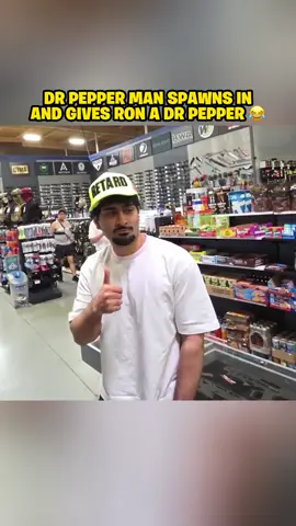 Dr Pepper Man randomly spawned in 😂 (Twitch - StableRonaldo) #fyp #trending #viral #stableronaldo 