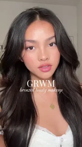 GRWM toasty and bronzed makeup edition! #makeup #makeuplook #MakeupRoutine #makeupgrwm #grwm #toastymakeup #grwmmakeup #grwmroutine #fyp