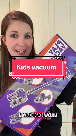 I can’t believe this kids vacuum actually picks stuff up! My boys are having a blast with this #playvaccum #kidsvacuum #cleanthehouse #vacuumthefloor #toddlertoys 