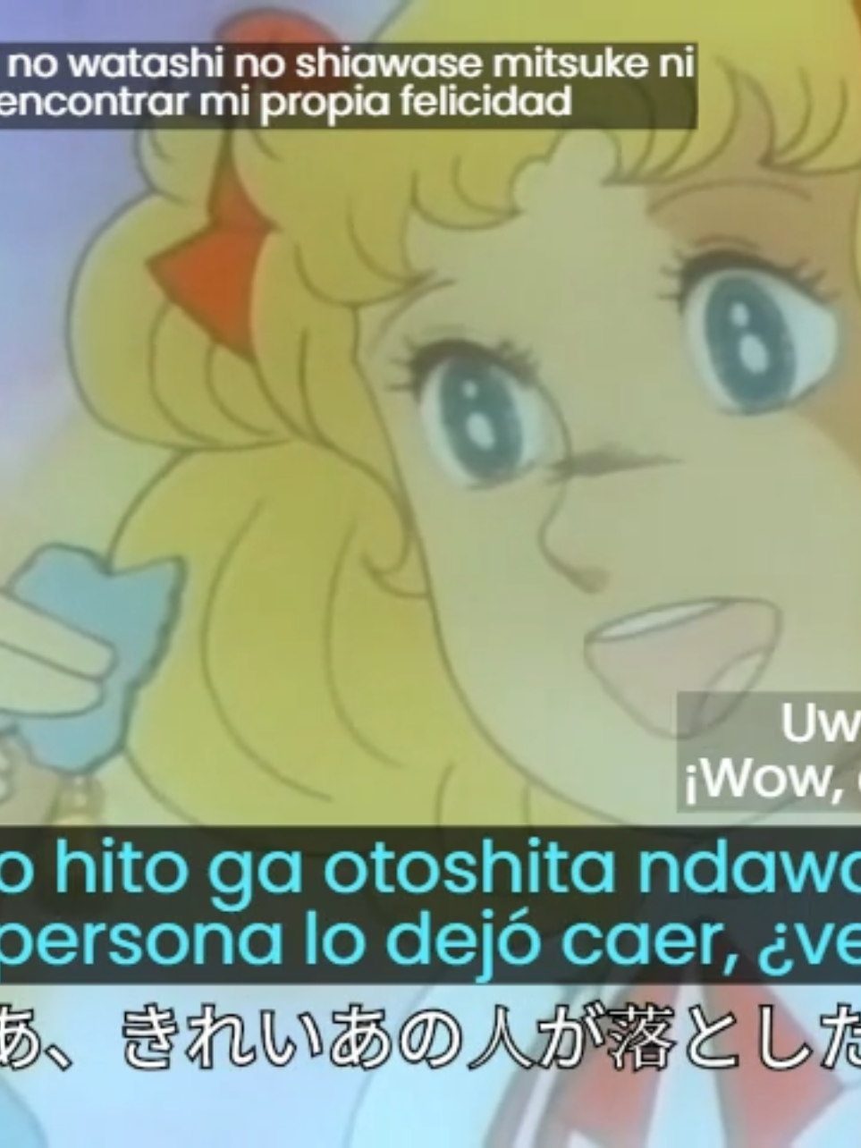 Capitulo Final 115 IDIOMA JAPONES, Se revela quien es Anohito ( El amor definitivo de Candy). 