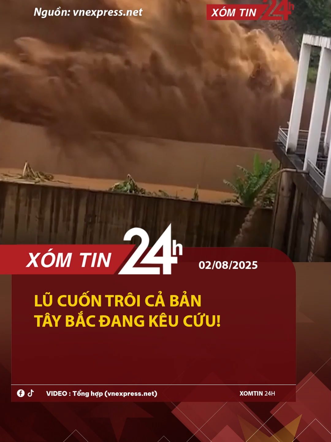 LŨ CUỐN TRÔI CẢ BẢN – TÂY BẮC ĐANG KÊU CỨU! #tintuc #new #xuhuong #trending #fyp #foryou #duet #viral #tiktok #quangninh #xomtin24h #VIETNAM