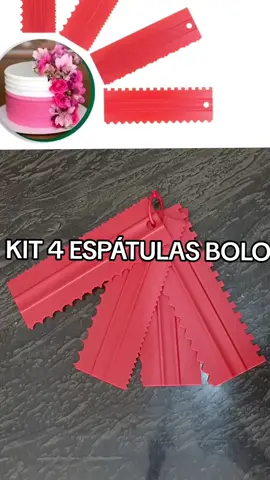 Kit 4 espátula confeitaria bolo com preço especial não perca oportunidade #espátula #bolo #confeitaria 
