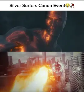 no matter the outcome Silver Surfer always sacrifices themselves for the Fantastic Fours cause to save the world from Galactus. Silver Surfer turns on their herald Galactus each time. #fantasticfour#silversurfer#marvel#mcu 