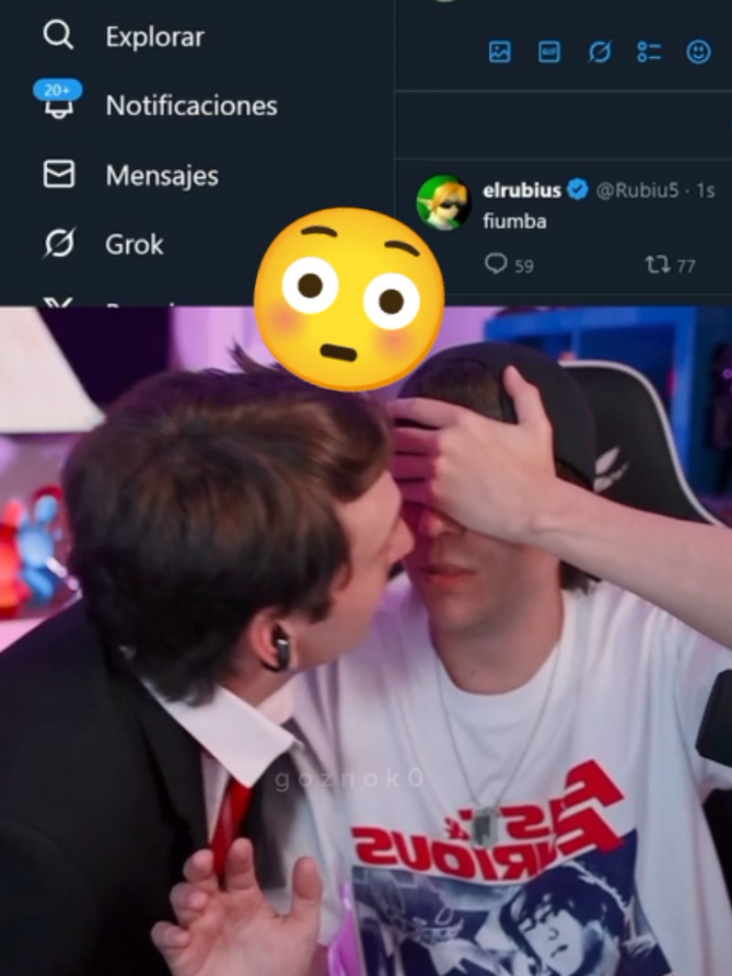 No me esperaba esto, AMOO JAJAJAJ #gaspi #rubius #parati #viral #edit