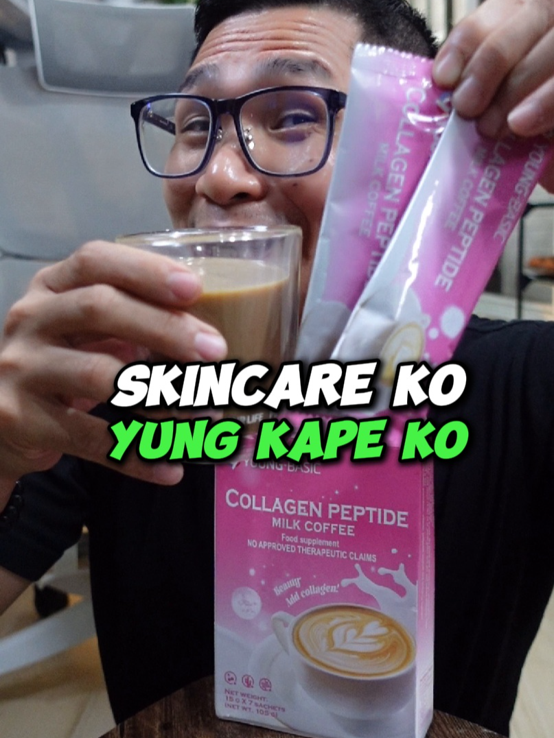 PA-KAPE KAPE LANG, PERO SKINCARE NA PALA - 9YOUNGBASIC Collagen Milk Coffee w/ Stevia #coffee #collagen #9youngbasic #skincare #health #wellness #beautyqueen  @9.young.beauty.ph