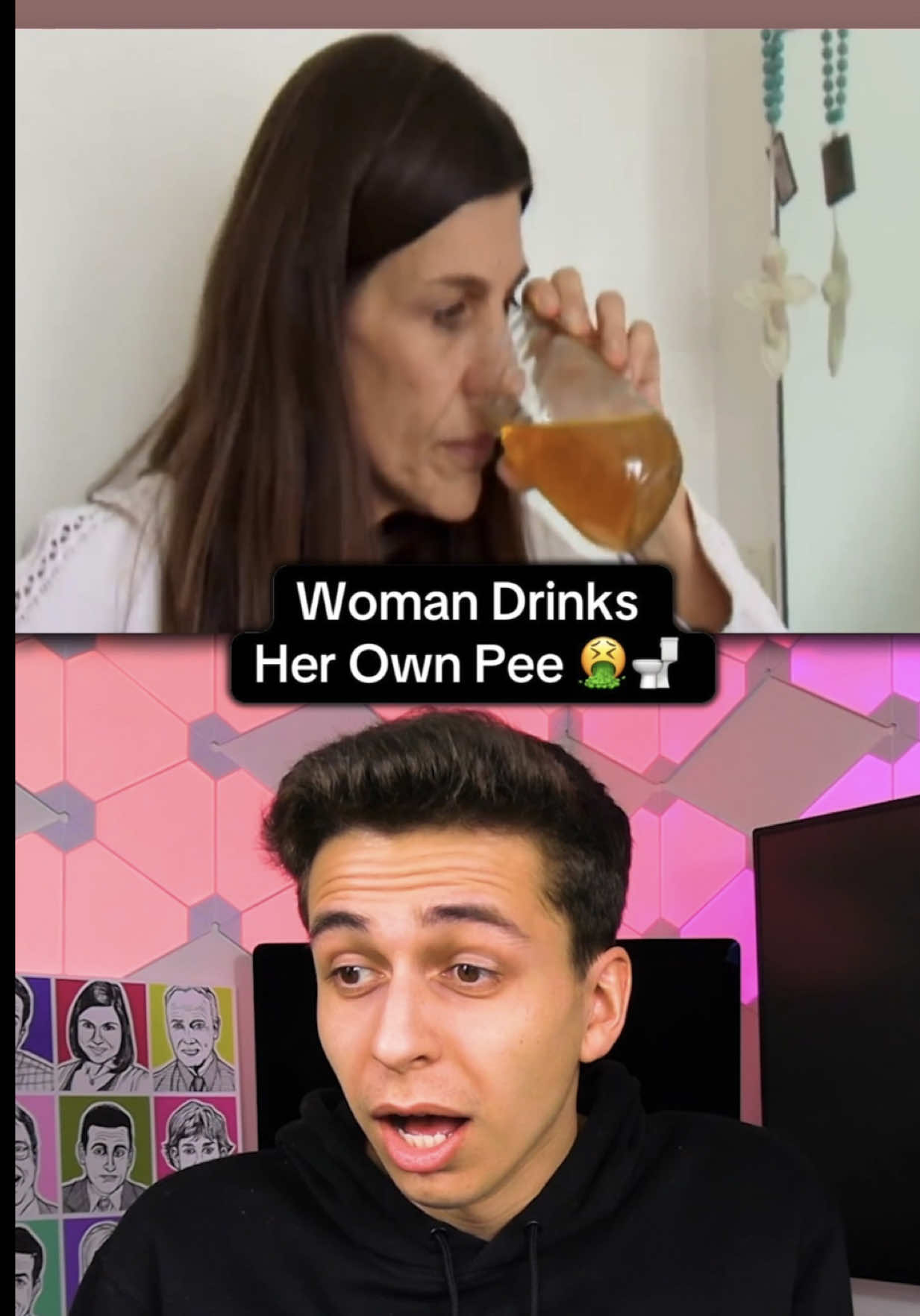 Woman Drinks Her Own Pee 🚽😱