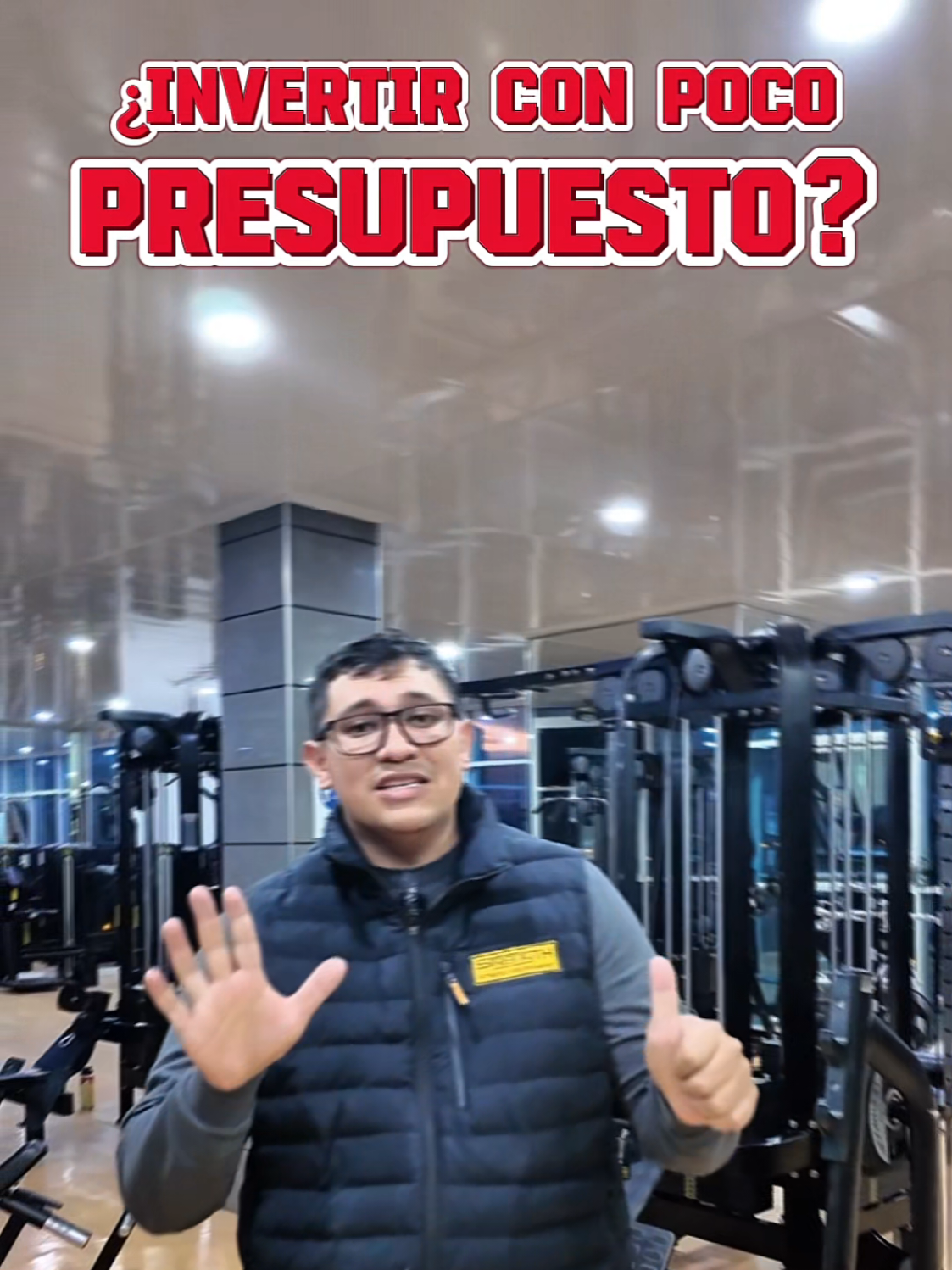con minimo presupuesto puedes tener un buen gimnasio 😁 #gimnasios #Gym #emprendimiento #gimnasio #maquinas 