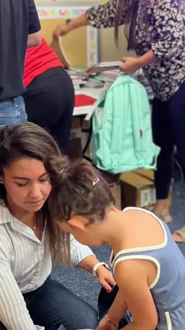 From our hands to theirs 📚✏️ 🎒  Thanks to generous donations from TJX (TJ Maxx, Marshalls, HomeGoods), Frenches Funeral Home, TransCore, Walmart, and our amazing community — we packed up 80 backpacks for 34 families to start the school year strong!  . . . #bcso #gobcso #joinnow #lawenforcementcommunity #fyp 