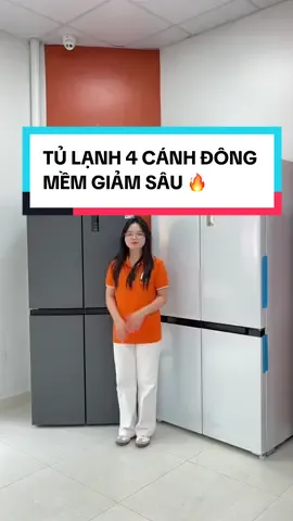 Tủ lạnh Xiaomi dòng 4 cánh, tiết kiệm điện, có đông mềm độc lập. #tulanhxiaomi #tulanh430l #xiaomi #tivixiaomihanoi #dcgr 