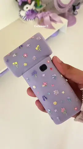 Sana pala white color nalang binili kong fan huhu anw, ang gandaaa!! 💜😫 #jisulifesiliconecase #jisulife9 #protectivecase 