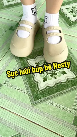 Dép sục lười búp bê Nesty #nestyvietnamstore #depnesty #depeva #depsucluoibupbe #depngoctrinh #thinhhanh #xuhuong 